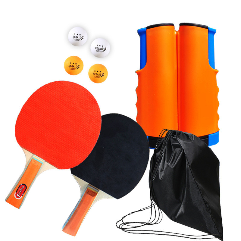 Portable Retractable Table Tennis Racket Set for Ultimate Fun and Convenience