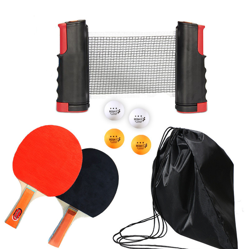 Portable Retractable Table Tennis Racket Set for Ultimate Fun and Convenience - Image 4