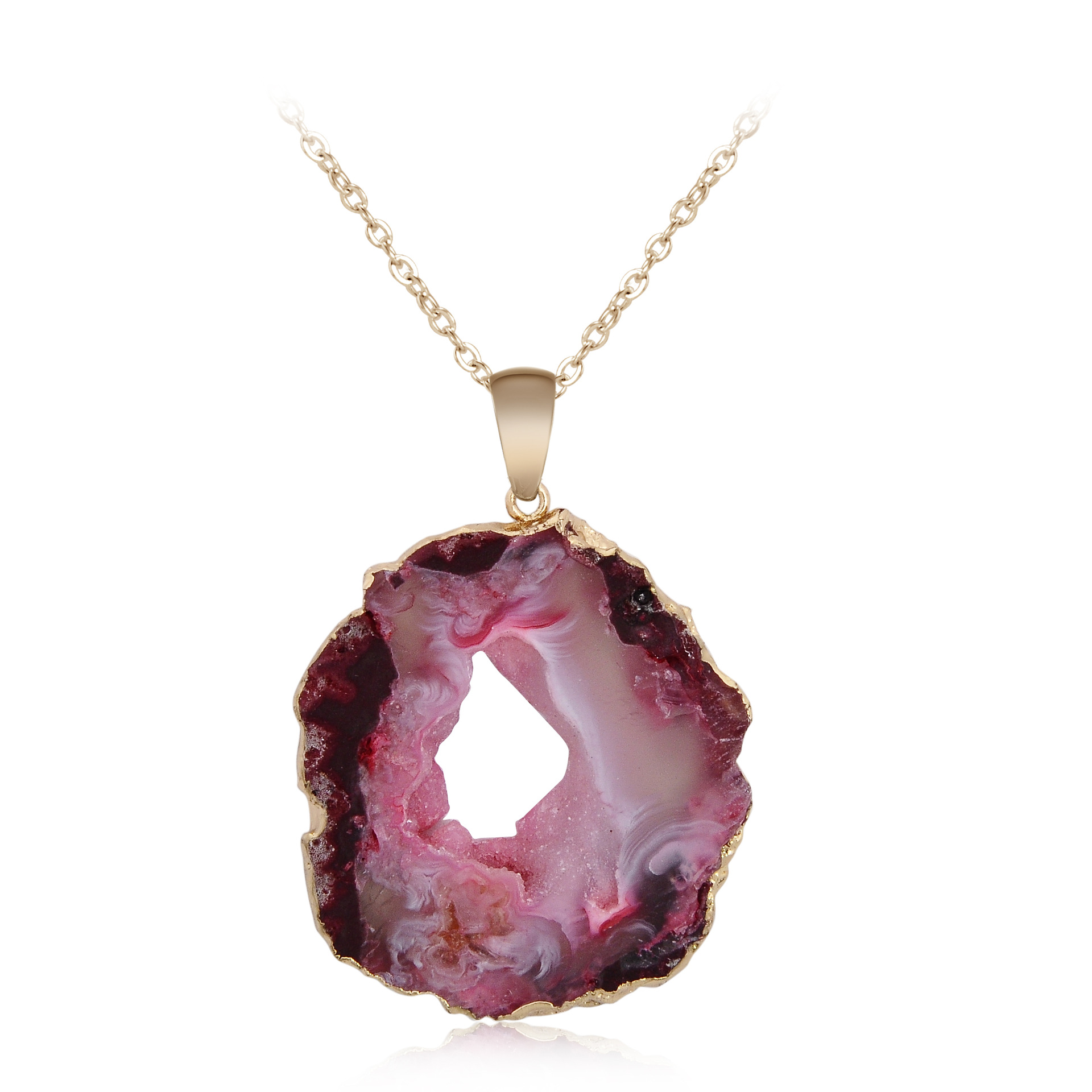 Elegant Natural Stone Pendant - Unique Jewelry for Every Occasion - Image 6