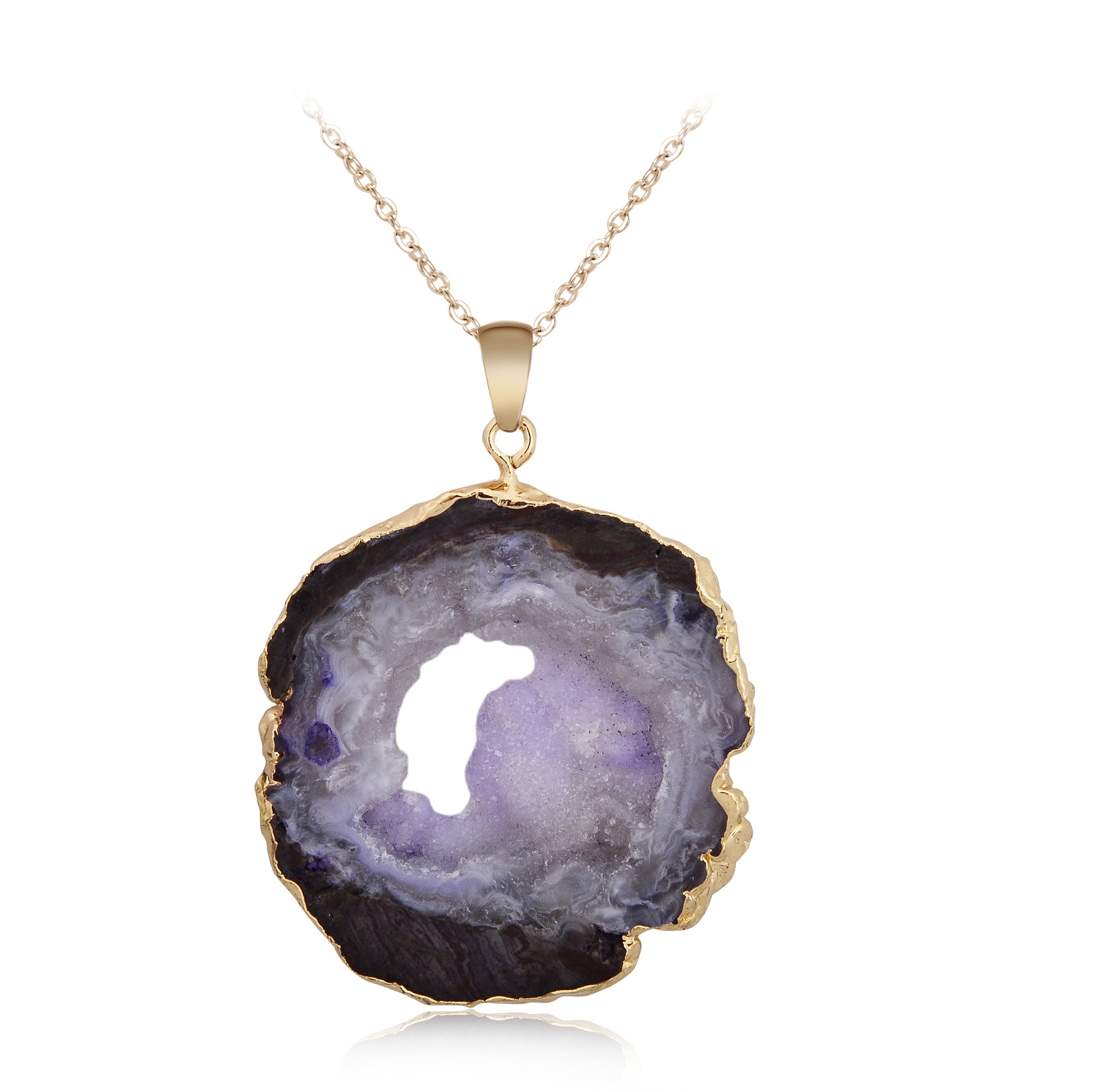 Elegant Natural Stone Pendant - Unique Jewelry for Every Occasion - Image 7