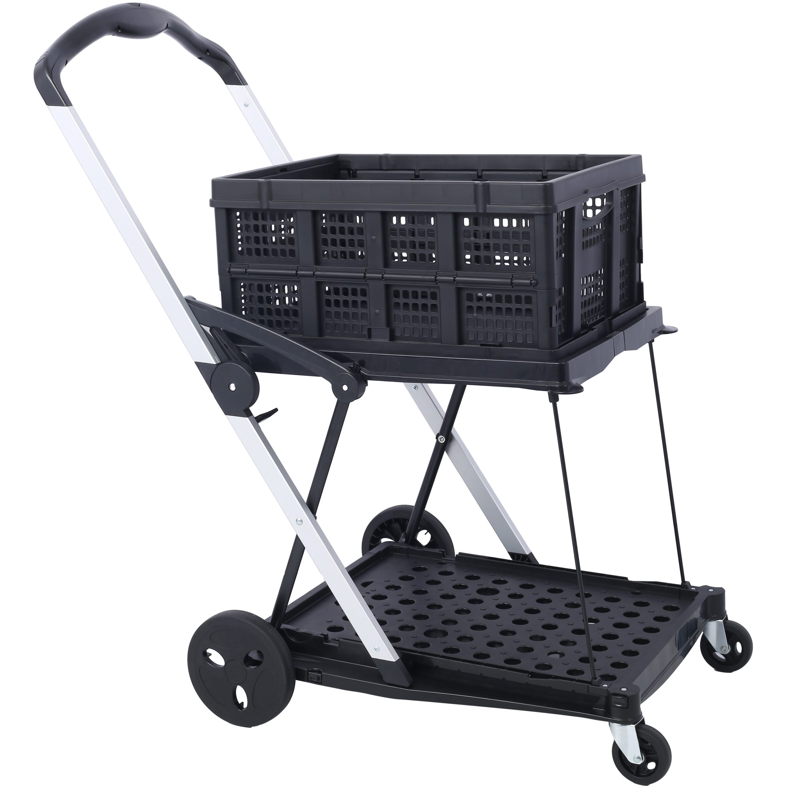 Versatile Foldable Utility Cart for Easy Transport and Storage - Image 4