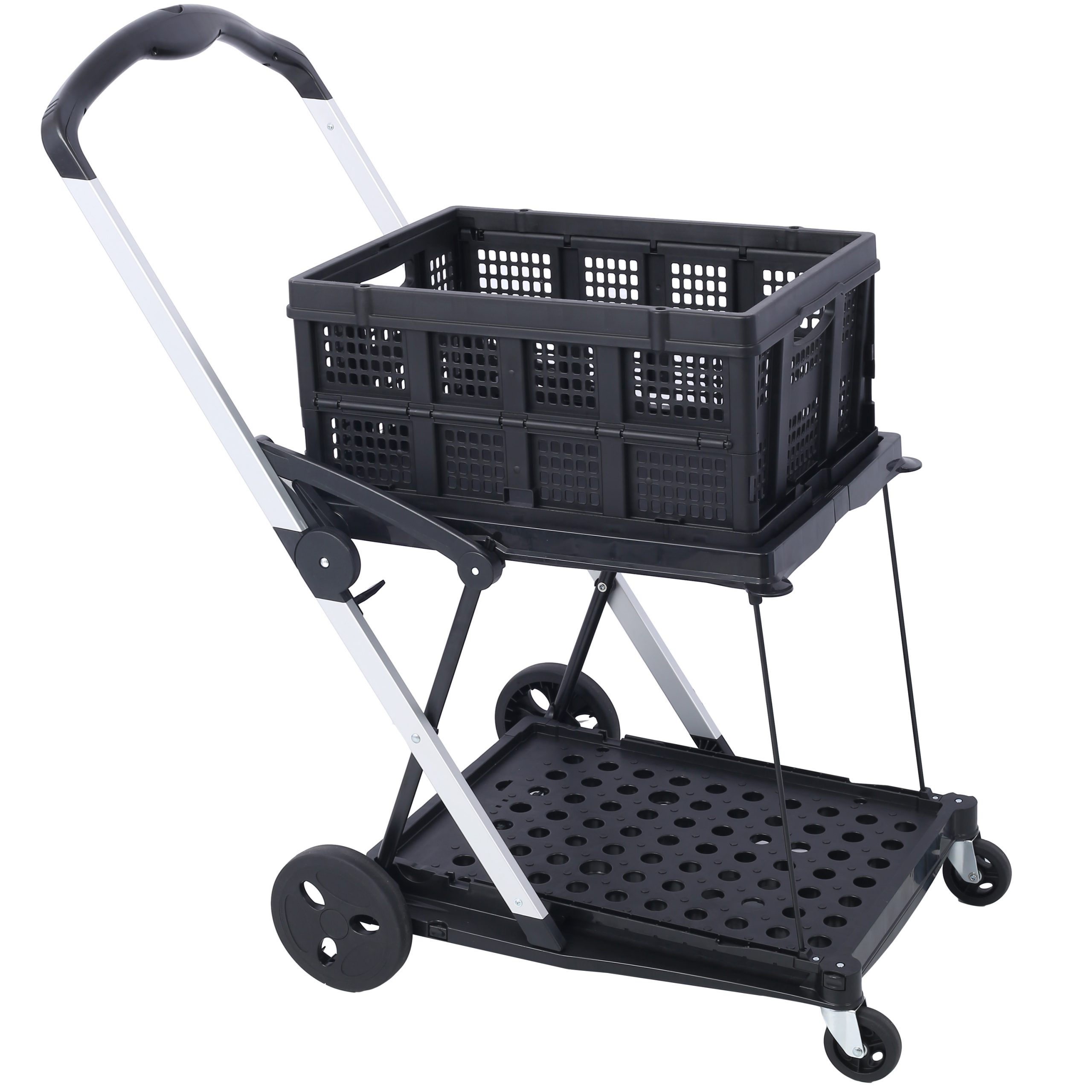 Versatile Foldable Utility Cart for Easy Transport and Storage - Image 11