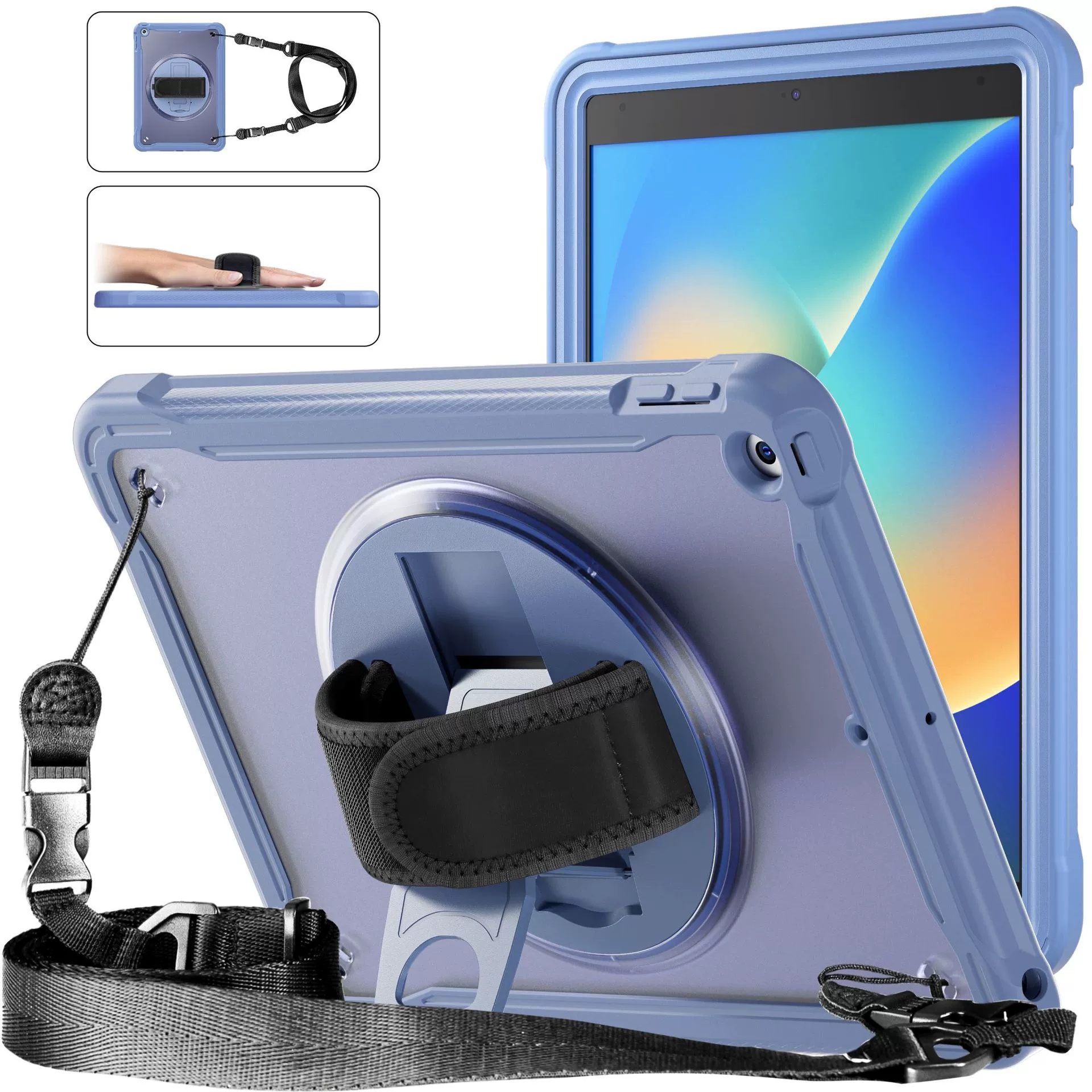 Versatile iPad Mini 6 Tablet Case with 8.3-Inch Rotating Stand - Image 3