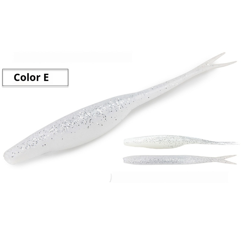 TPR Luer Soft Lure 6 G12cm - Vibrant Two-tone Design for Effective Fishing - Image 10