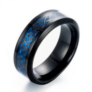 Durable Titanium Steel Dragon Ring - Stylish and Unique Design