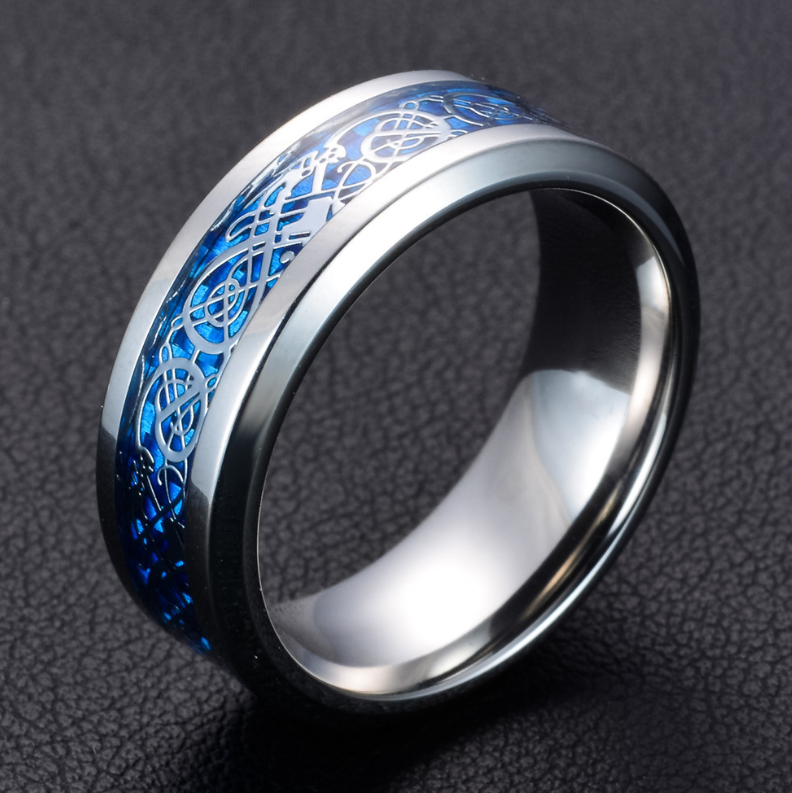Durable Titanium Steel Dragon Ring - Stylish and Unique Design - Image 2