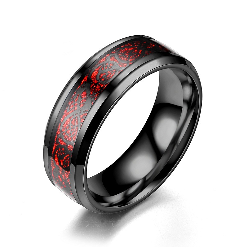 Durable Titanium Steel Dragon Ring - Stylish and Unique Design - Image 3