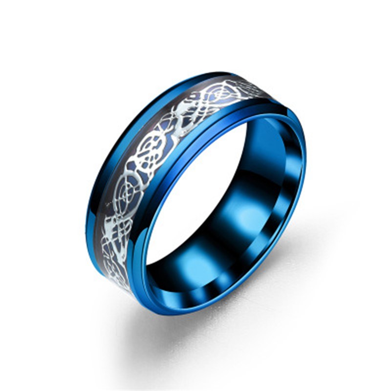 Durable Titanium Steel Dragon Ring - Stylish and Unique Design - Image 4