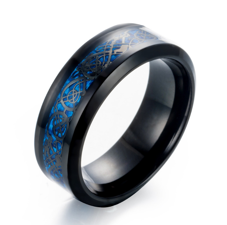 Durable Titanium Steel Dragon Ring - Stylish and Unique Design - Image 7
