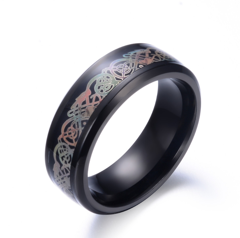 Durable Titanium Steel Dragon Ring - Stylish and Unique Design - Image 8