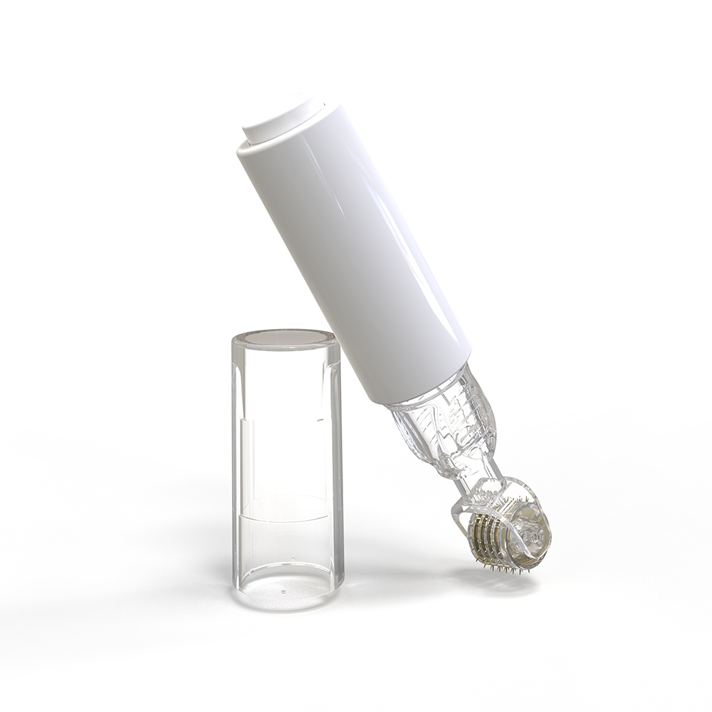 3-in-1 Lip Care & Beard Growth Roller - Needle Roller for Lip and Beard Treatment & Serum Application