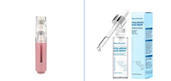 3-in-1 Lip Care & Beard Growth Roller - Needle Roller for Lip and Beard Treatment & Serum Application - Image 6