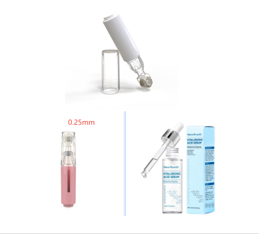 3-in-1 Lip Care & Beard Growth Roller - Needle Roller for Lip and Beard Treatment & Serum Application - Image 16