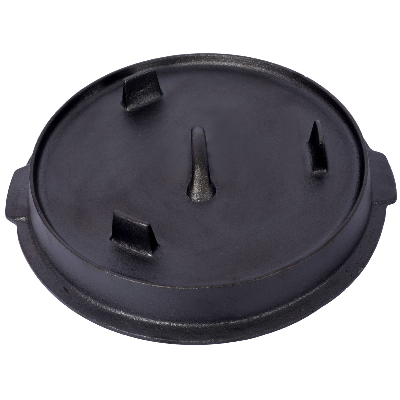 Outdoor Camping Deep Pot for Fireplace Cooking, Barbecue Baking & Campfire with Sturdy Leg Base - Image 2