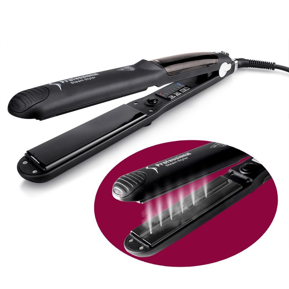 Steam Hair Straightener Spray Clamp for Effortless Styling and Frizz Control - Image 2