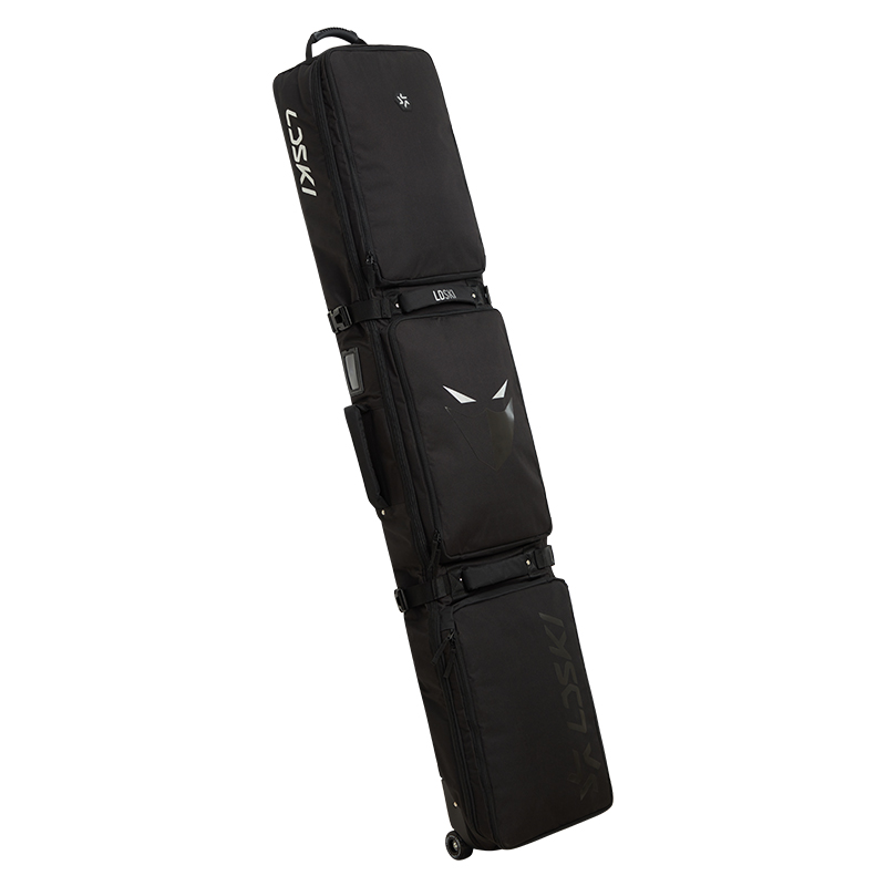 Large Capacity Single and Double Snowboard Storage Bag with Wheels - Image 3