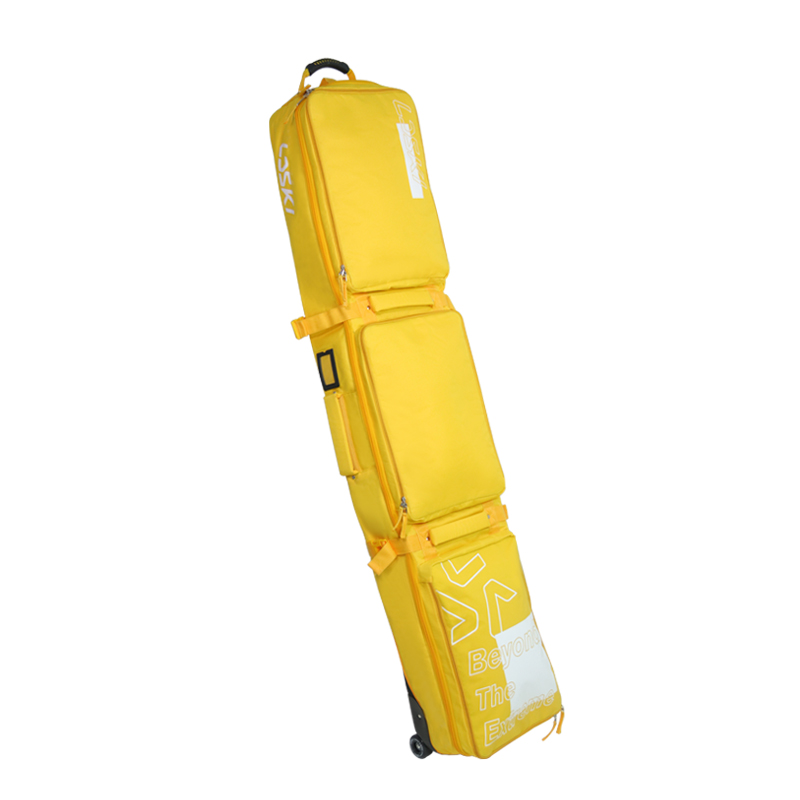 Large Capacity Single and Double Snowboard Storage Bag with Wheels - Image 5