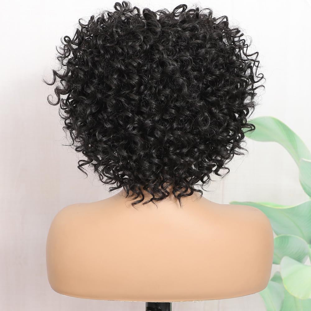 Stylish Wavy Curly Synthetic Wigs for Women - Perfect Hair Head Cover - Image 2