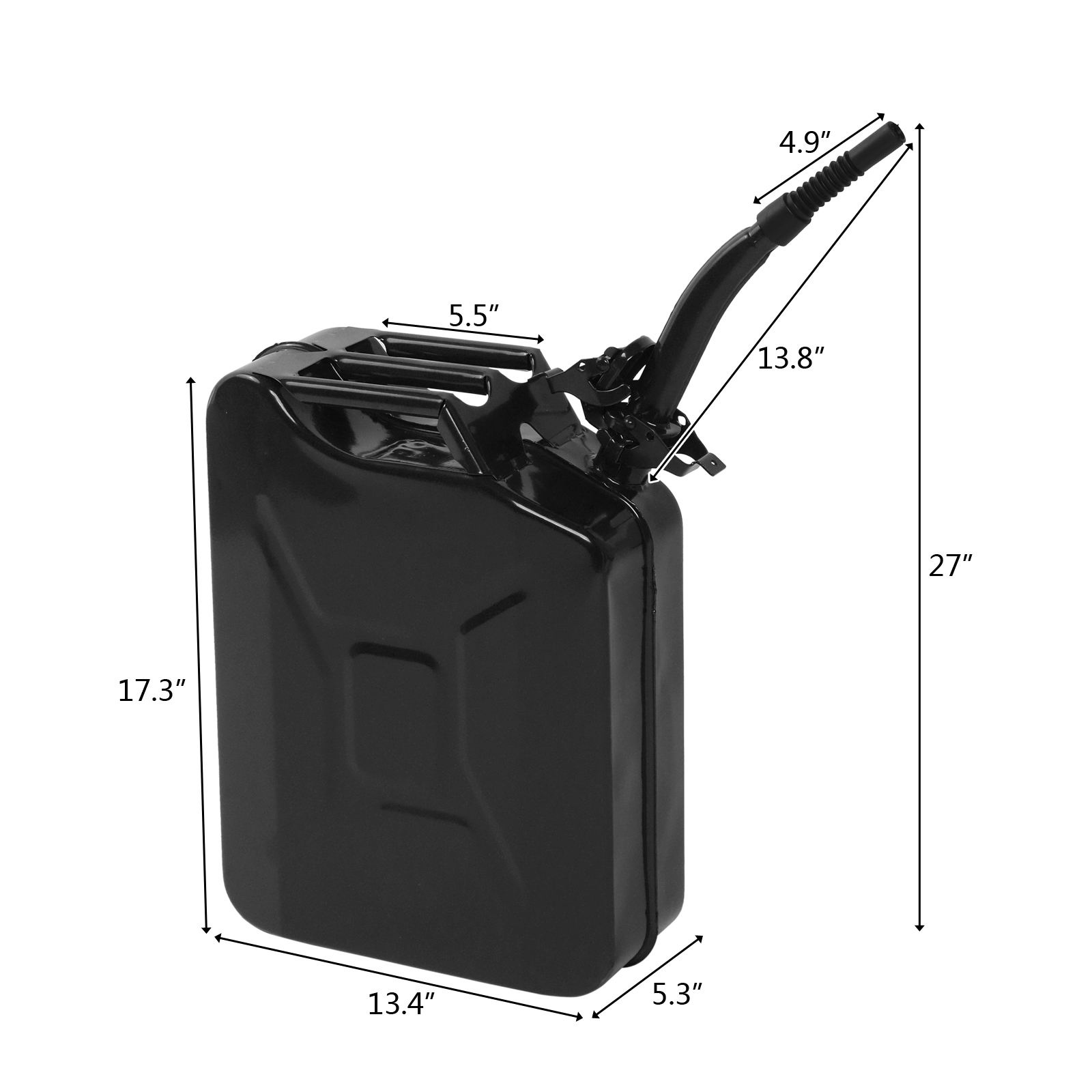 20L American Black Iron Oil Drum - 0.6mm Durable and Reliable - Image 19