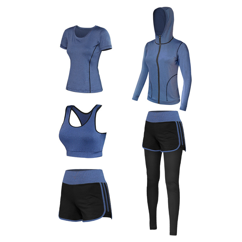 Yoga Clothing Sports Suit - Loose Fit Quick-Drying Fitness Apparel for the Gym - Image 2