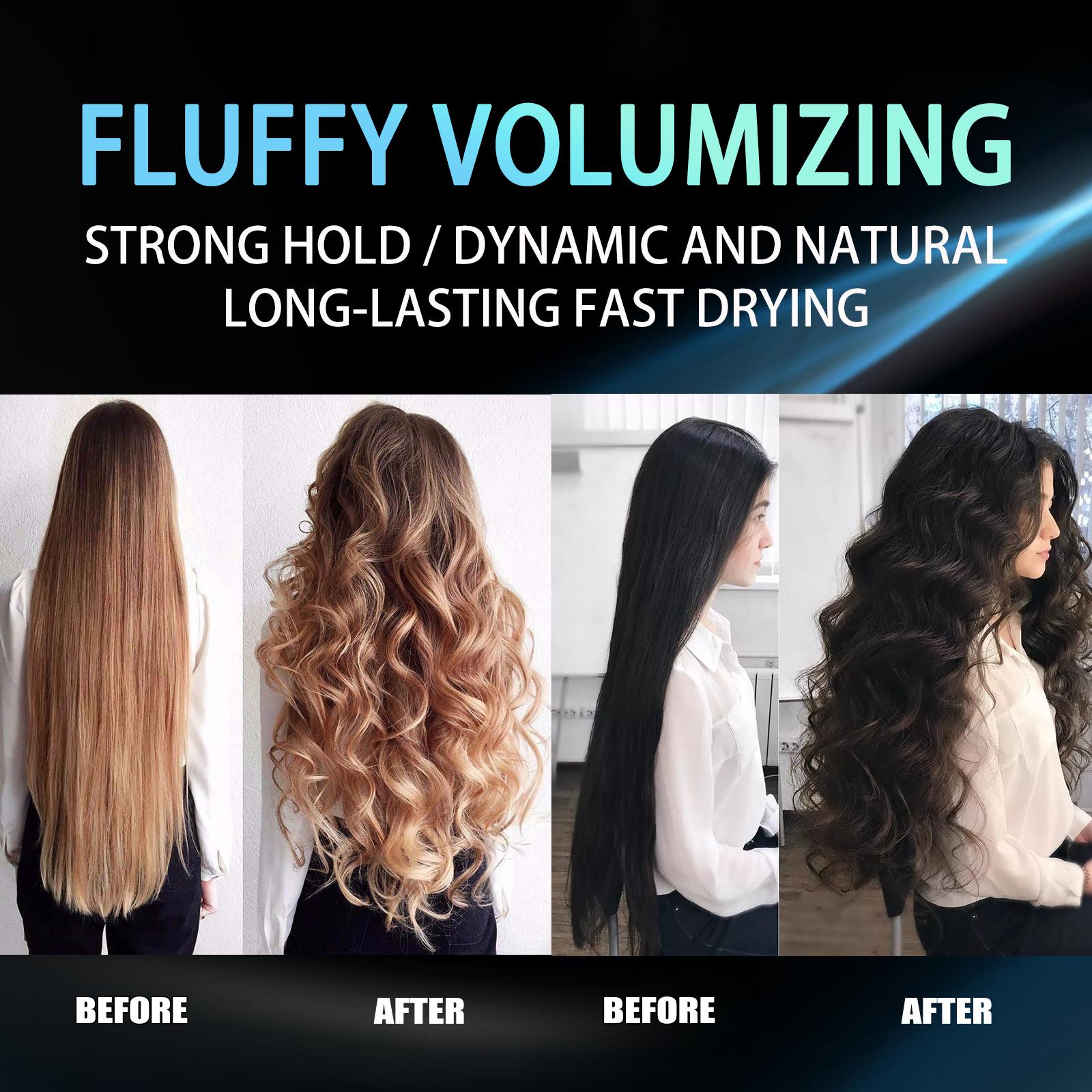 Volumizing Hair Setting Spray - Moisturizing Styling Spray with Niacinamide, Purslane Extract & Acetyl Glucosamine for Long-Lasting Hold & Fresh Fragrance, 100ml Gel Haircare - Image 6