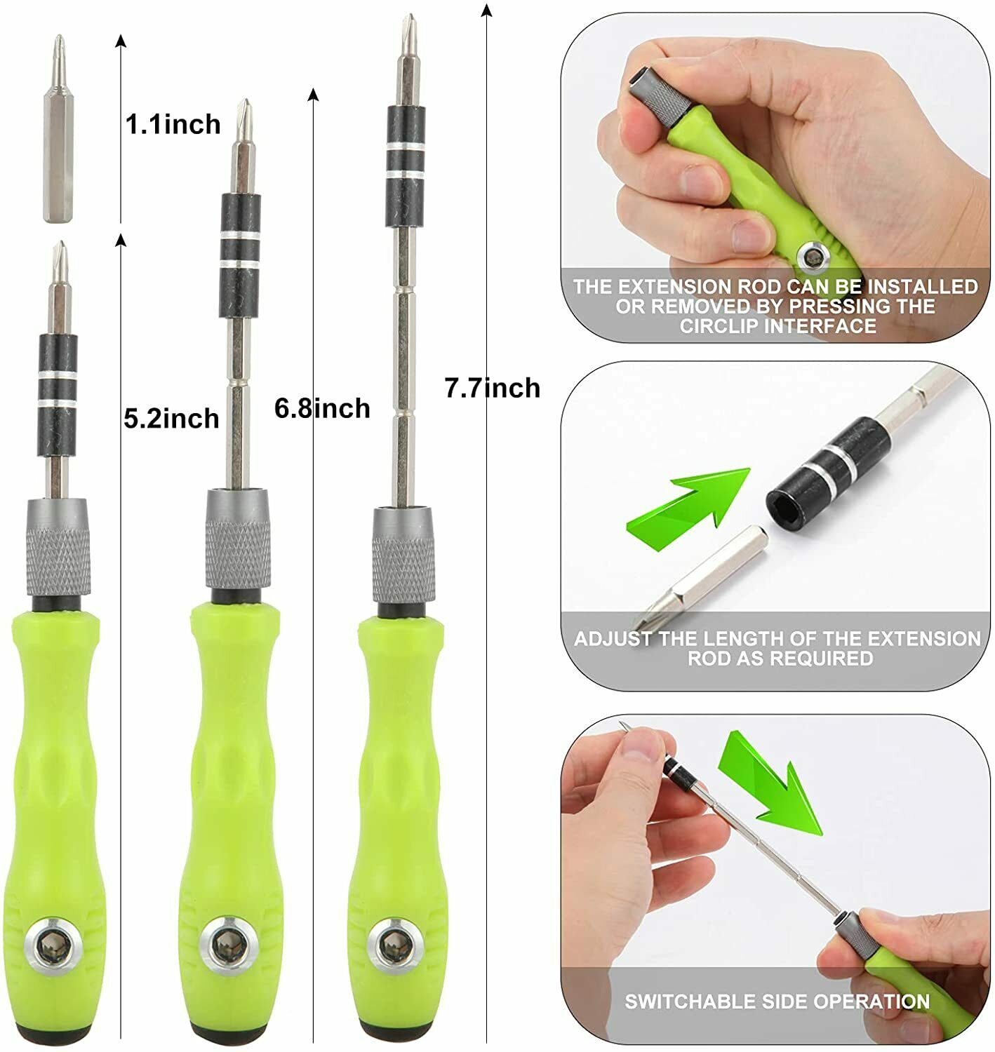 32 IN 1 Professional Magnetic Screwdriver Set - Torx Driver Repair Tool Kit - Image 5