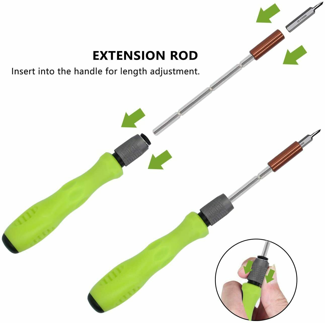 32 IN 1 Professional Magnetic Screwdriver Set - Torx Driver Repair Tool Kit - Image 12