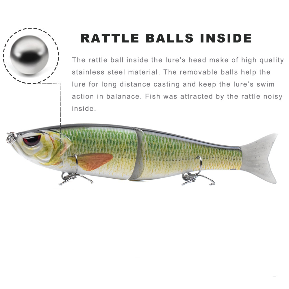 S-Style Soft Tail Two-Section Lure for Effective Swimming Action - Image 6