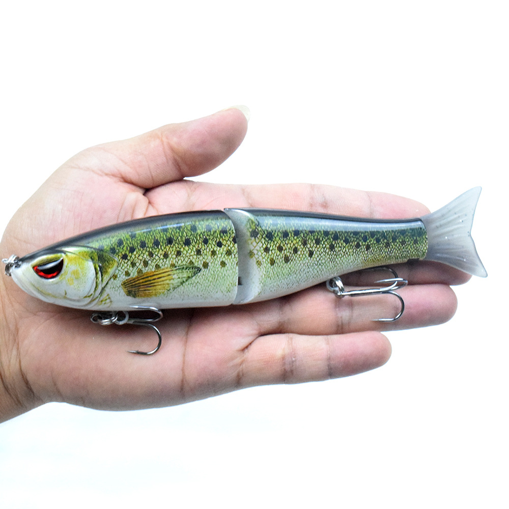 S-Style Soft Tail Two-Section Lure for Effective Swimming Action - Image 8