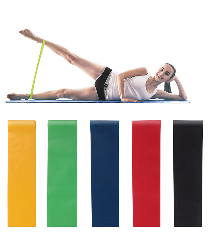 5-Level Resistance Rubber Bands for Yoga Training - Durable Elastic Bands - Image 10