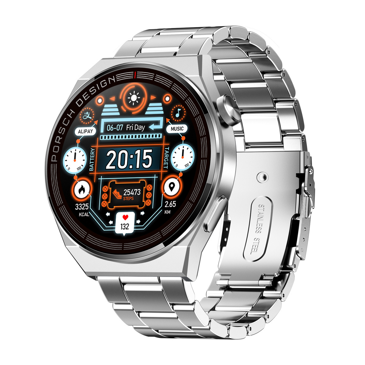 Huaqiangbei Paypal Sports Watch with Call Functionality - Image 5