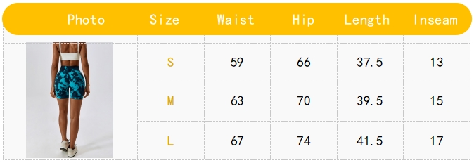 3 Pack High-Waisted Tie-Dye Butt-Lifting Women's Yoga Shorts - Seamless Tummy Control Workout Leggings for Enhanced Curves - Image 9