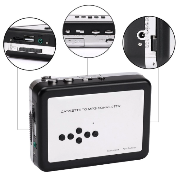 Exclusive USB Cassette to MP3 Converter - Limited Edition for Music Lovers - Image 4