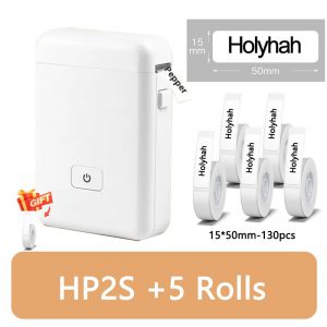 Compact Smart Bluetooth Label Maker for Home Use - Thermal Printing Device