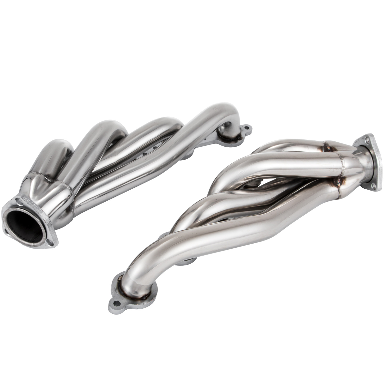 VEVOR 1 3/4" Stainless Steel Exhaust Turbo Header Set - Shorty LS Swap Exhaust Manifold for Chevy LS1, LS2, LS3, LS6, LS10 SUV/Truck Car - Image 6