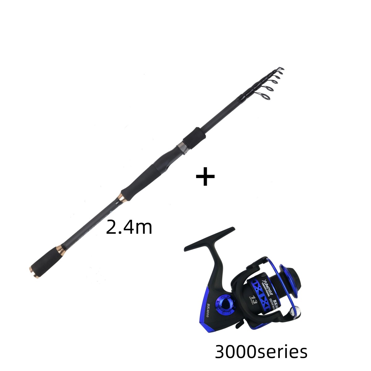 Telescopic Fishing Rod - Compact & Portable Fishing Rod for Anglers - Image 3