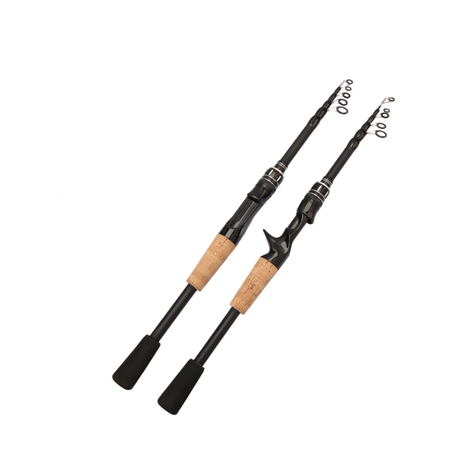 Telescopic Fishing Rod with Vibration Feature - Convenient Adjustable Slip M Design - Image 3