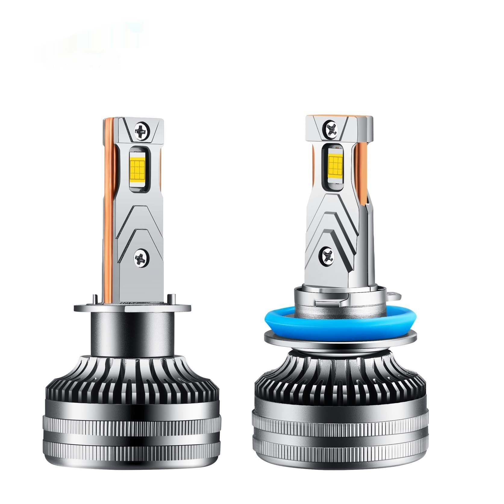 9 Lamp Beads 12 Core Double Copper Tube Car LED Headlight 120W High Power Upgrade - Image 3