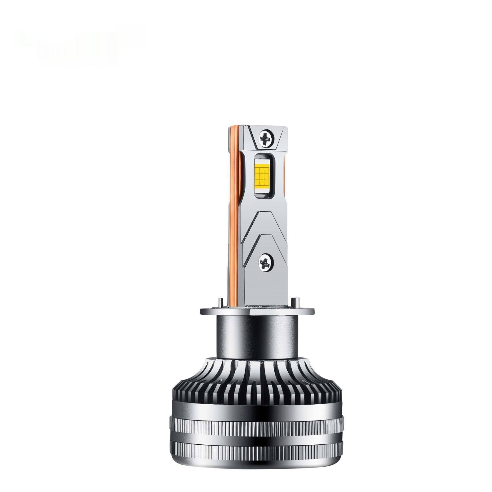 9 Lamp Beads 12 Core Double Copper Tube Car LED Headlight 120W High Power Upgrade - Image 5