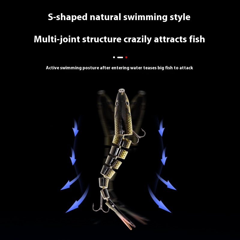 Multi-Section Bionic Loach Lure Set – Slow Sinking for Effective Fishing - Image 3
