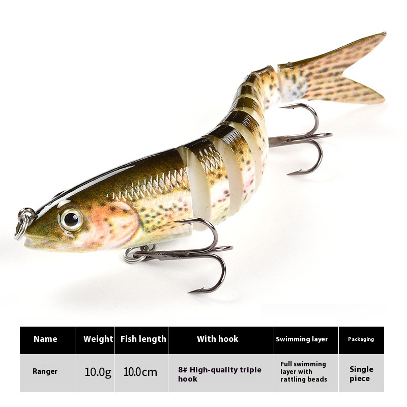 Multi-Section Bionic Loach Lure Set – Slow Sinking for Effective Fishing - Image 5