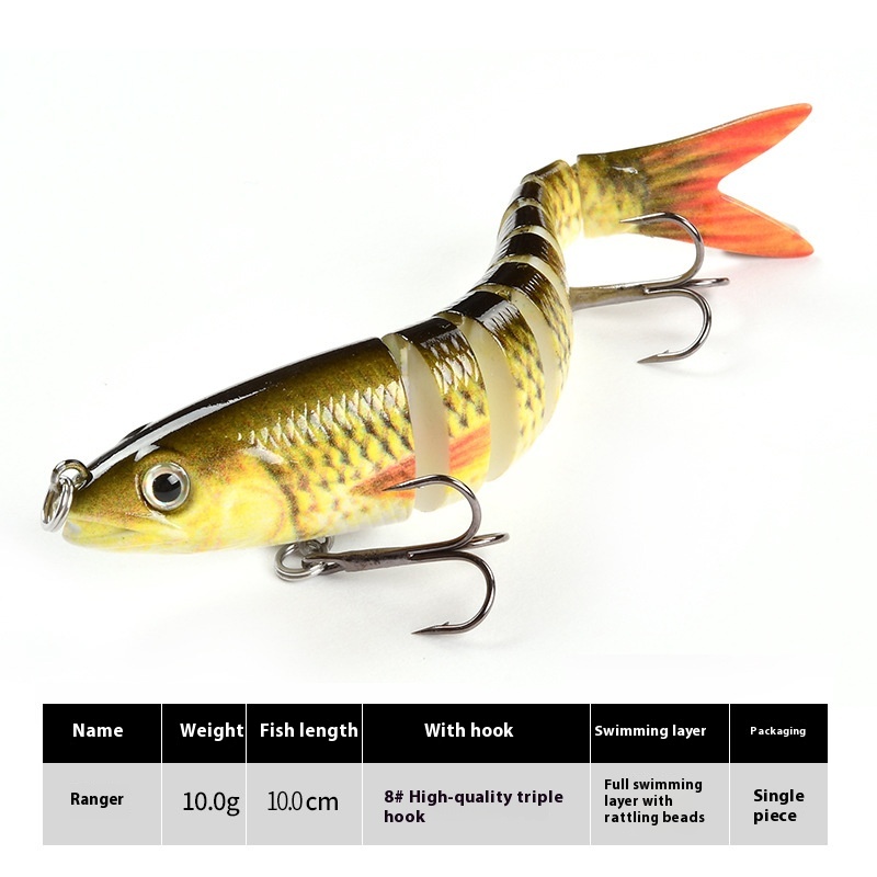 Multi-Section Bionic Loach Lure Set – Slow Sinking for Effective Fishing - Image 6