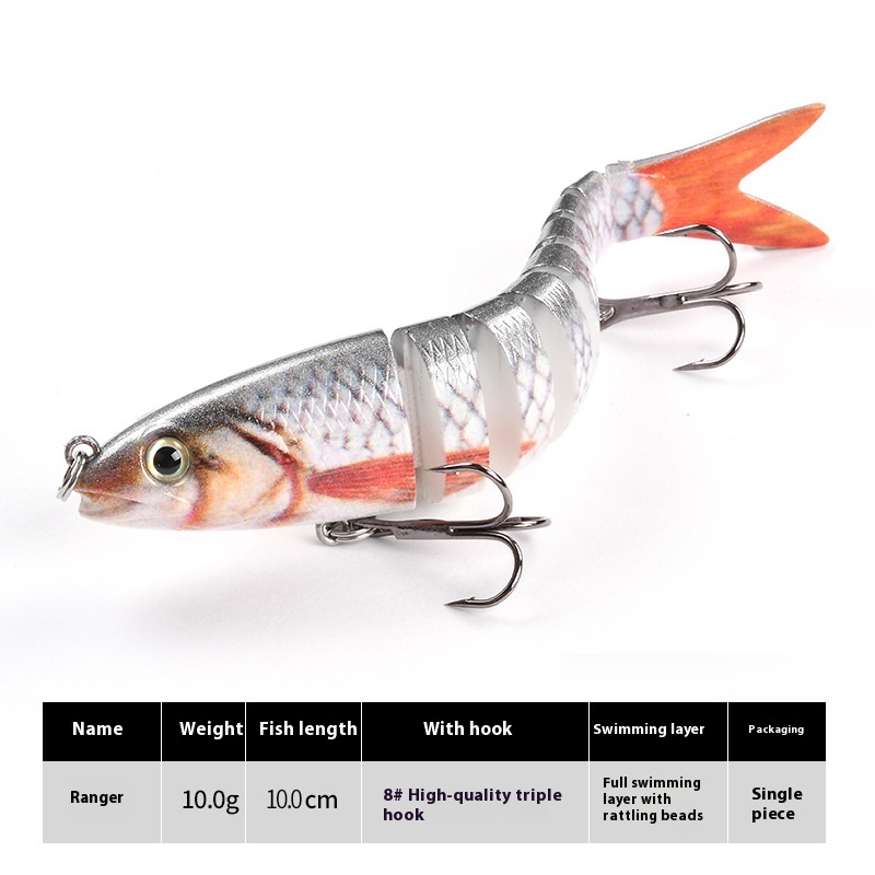Multi-Section Bionic Loach Lure Set – Slow Sinking for Effective Fishing - Image 7