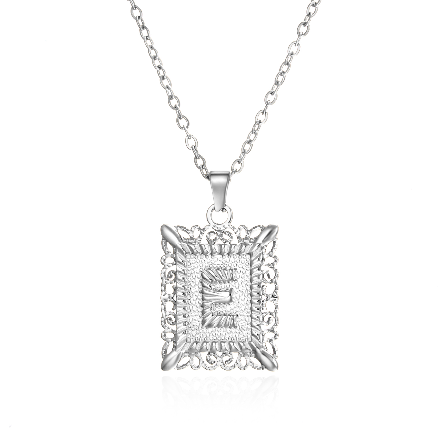 Stylish Gold Color Stainless Steel Initial Letter Necklace for Women & Men - 26 Alphabet Clavicle Chain Choker Jewelry Gifts for Birthdays & Parties - Image 29