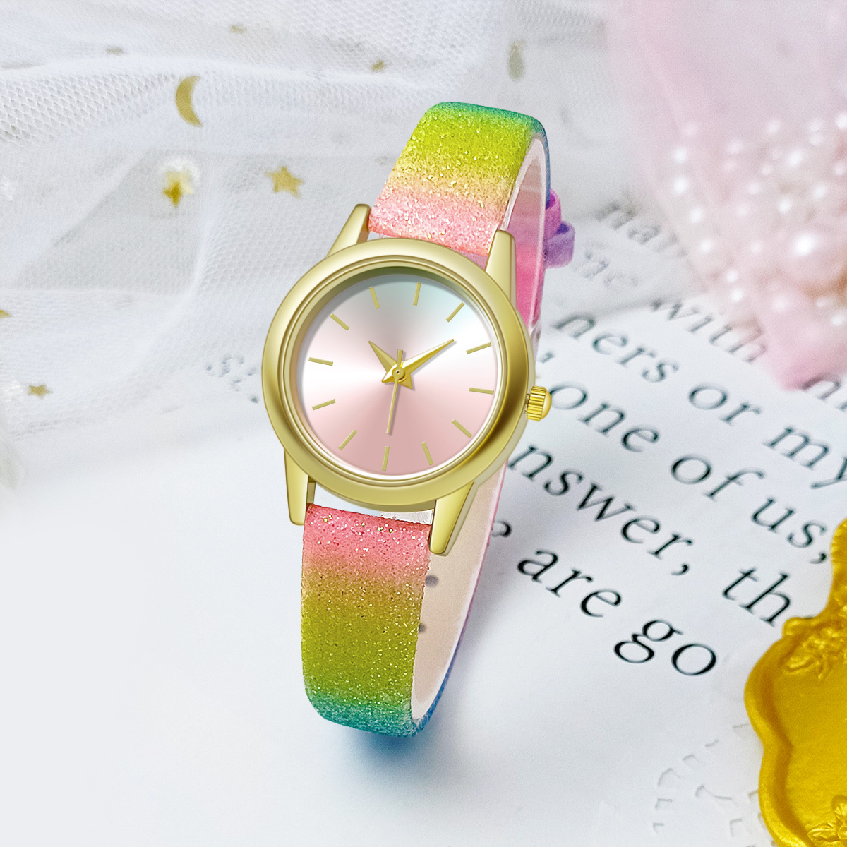 Trendy Casual Simple Fresh Belt Watch for Effortless Style - Image 3