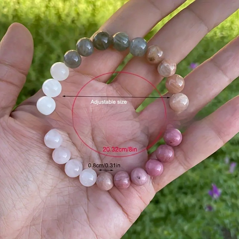 Vibrant Women's Artificial Crystal Bracelet - Stunning Colorful Accessory - Image 9