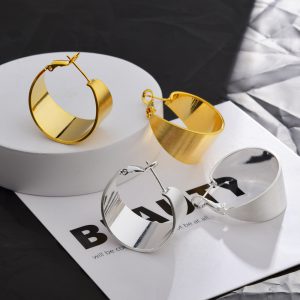 Sophisticated High-End Geometric Customizable Elegant Earrings