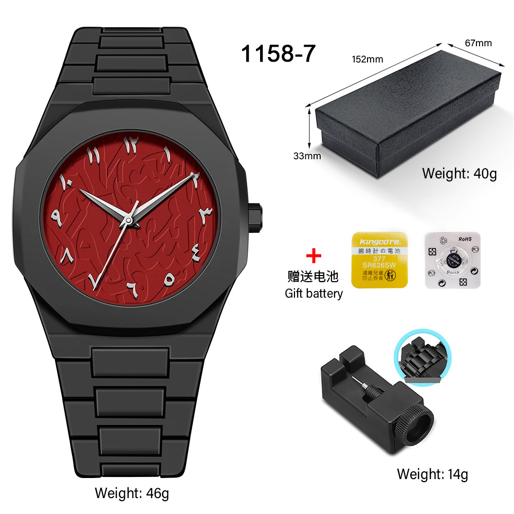 Stylish Deep Waterproof Quartz Watch - Perfect for Any Occasion - Image 27