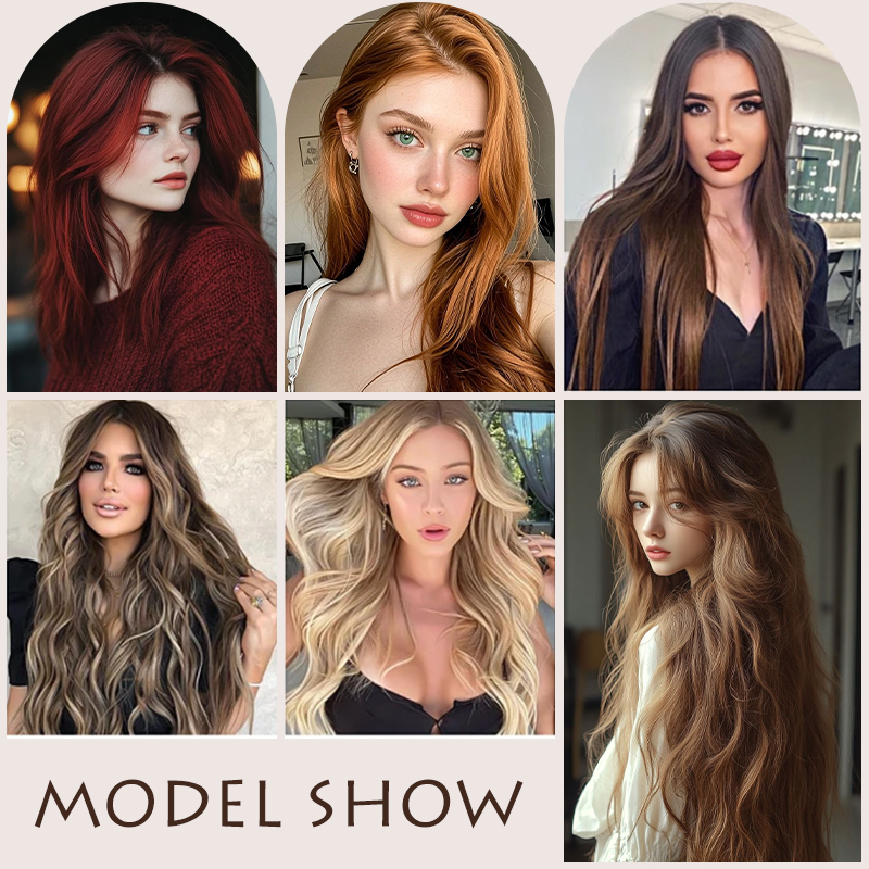 Holdbalance Clip-In Hair Extensions - Long Straight & Wavy Synthetic Hairpiece for Natural Look, Soft Texture, Perfect for Daily & Party Use - Best Fashion Accessories