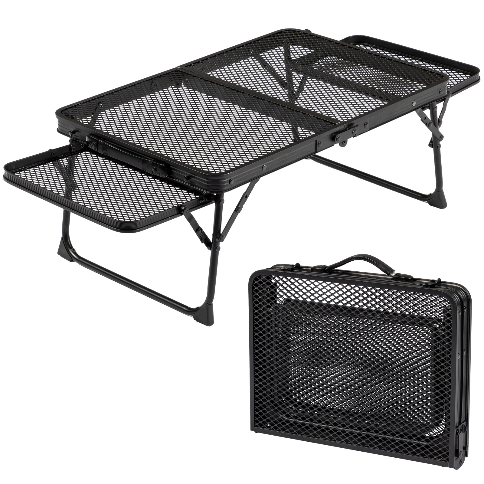 3ft Black Folding Table for Outdoor Use - Portable & Convenient - Image 7